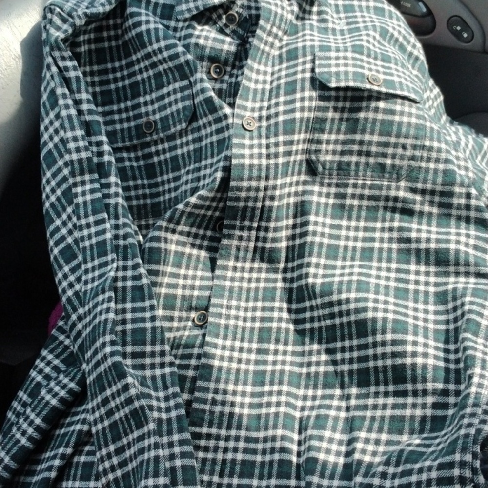 Jachs  heavyweight flannel button up shirt